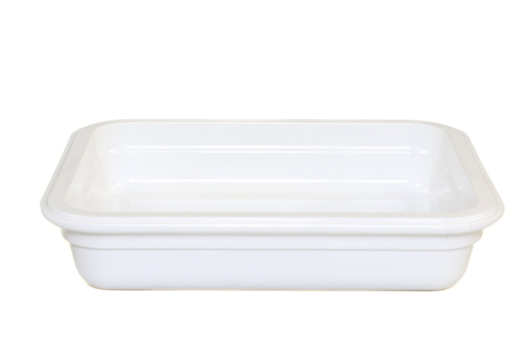 GN bak 1/3 10.0 cm melamine wit 