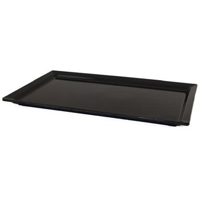 Schaal GN 1/1 (h)3.0cm melamine zwart 