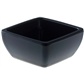 Schaal vierkant 6.0x(h)3.5cm melamine zwart 