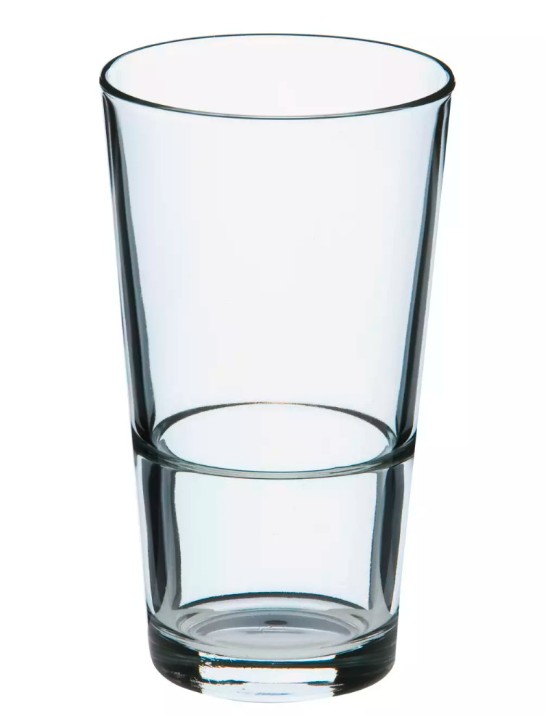 Bierglas/ Vaasje Amsterdam 34.0cl met stapelrand