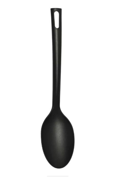 Opscheplepel 32.0cm kunststof zwart