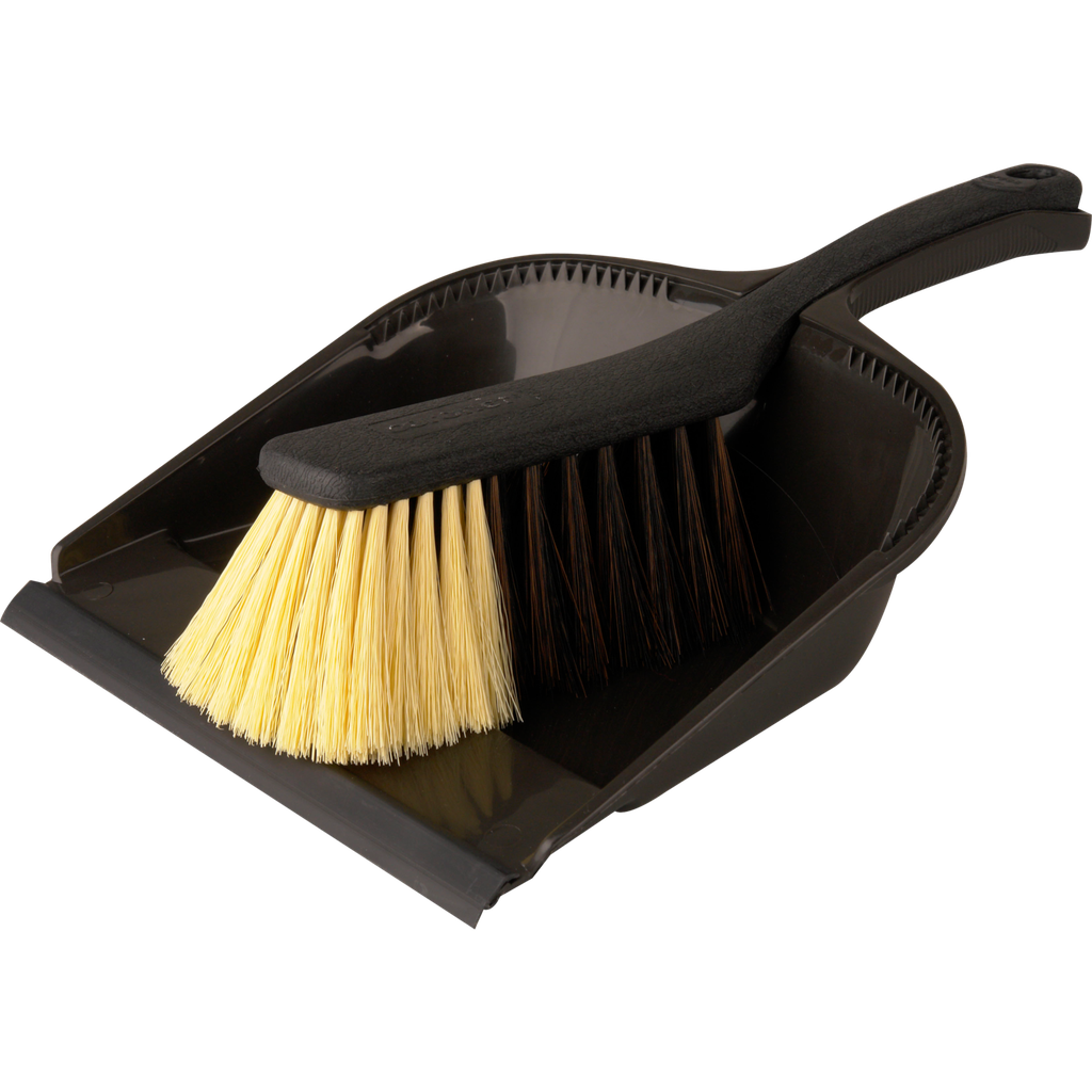 Stoffer En Blik kunststof zwart