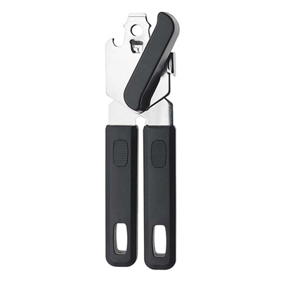 Blikopener 18.5cm zwart 