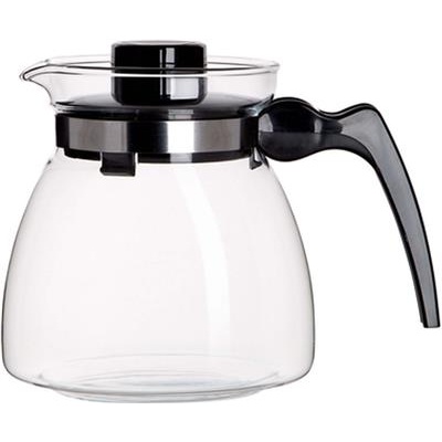 Koffie/theepot 1.25l Eva Borosilicaat