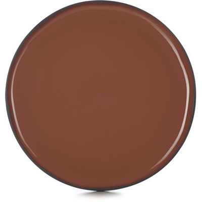 Bord walled 30.0cm Caractère cinnamon