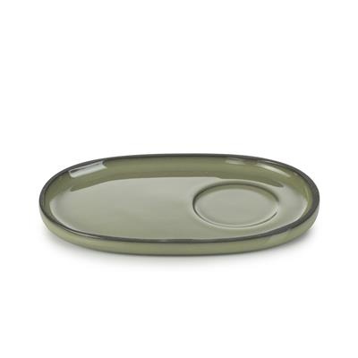 Schotel ovaal 13.5x8.3x(h)1.2cm Caractère cardamon