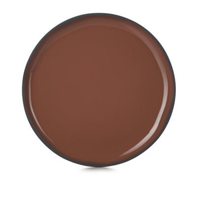 Bord walled 15.0cm Caractère cinnamon
