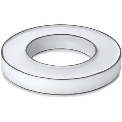 Bord m/uitsparing 27.5cm Caractère white