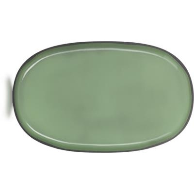 Bord ovaal walled 35.5x21.8cm Caractère mint Revol