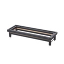 Buffetverhoger laag GN 2/4 (h)10.2cm black metal En Scène Revol