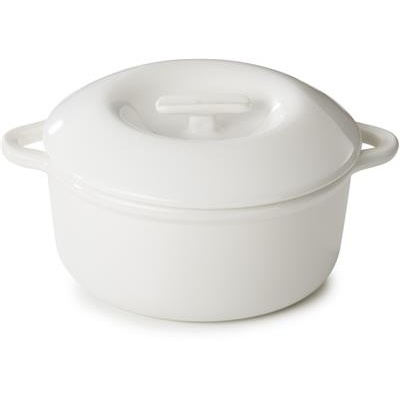 Cocotte m/deksel 250.0cl Bombance white