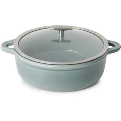 Cocotte m/glasdeksel 400.0cl Bombance cloud grey