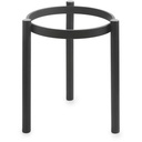 Buffetverhoger rond 24.0x(h)26.5cm L black metal En Scène Revol