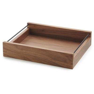 Houten tray 1/2 gn (h)7.0cm walnut En Scène