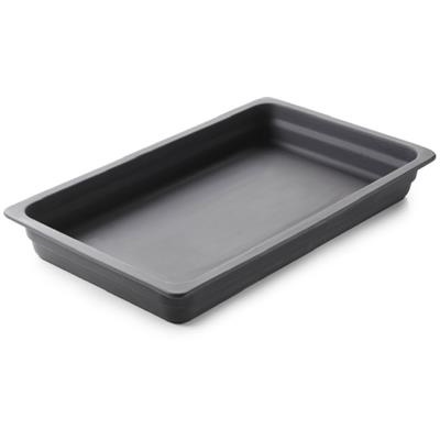 Schaal gn 1/1 (h)6.5cm matt black gastro hotel