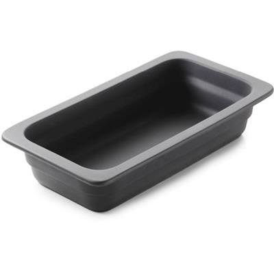 Schaal gn 1/3 (h)6.5cm matt black gastro hotel