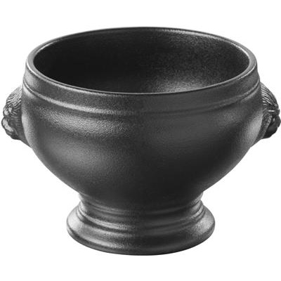 Soepkop lion 45.0cl zwart mat