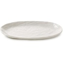 Bord ovaal 24.5x13.5cm Yli alabaster white Revol