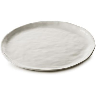 Bord plat coupe 21.5cm Yli alabaster white