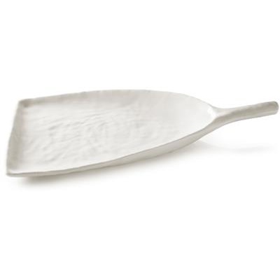 Shovel plat coupe 21.5cm Yli alabaster white
