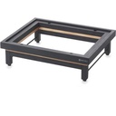Buffetverhoger laag GN 1/2 (h)10.2cm black metal En Scène Revol