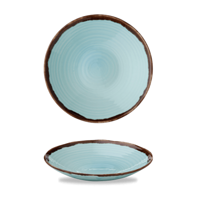 Bord diep coupe 25.0cm Harvest Turquoise dc251