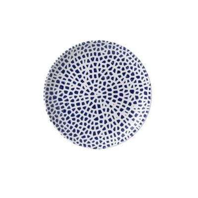 Bord plat coupe 26.0cm Terrazzo Blue ev101