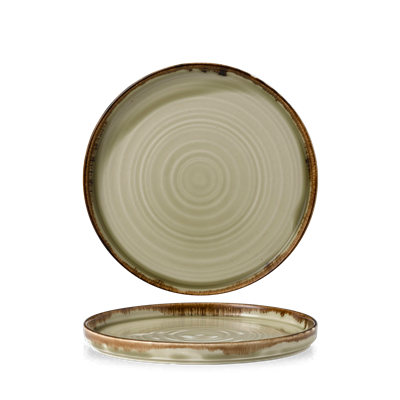 Bord walled 21.0cm Harvest Linen wp211