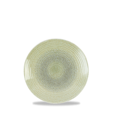 Bord plat coupe 27.5cm Harvest Grain Speckled Green du271