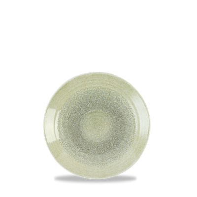 Bord plat coupe 23.0cm Harvest Grain Speckled Green du231