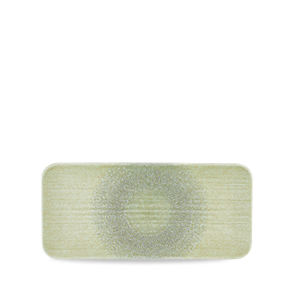 Schaal organic 34.6x15.6cm Harvest Grain Speckled Green dob21