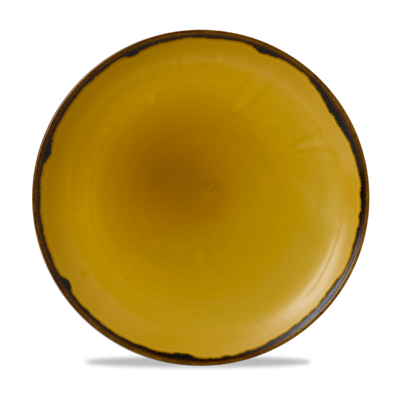 Bord plat coupe 32.4cm Harvest Mustard ev121