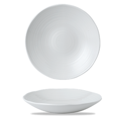 Bord diep coupe org 27.9cm Harvest White dc291