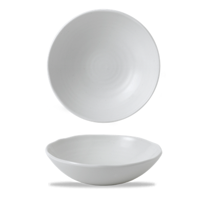 Bord diep coupe org 25.0cm Harvest White dc251