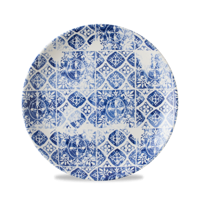 Bord plat coupe 21.7cm Porto Blue evp81