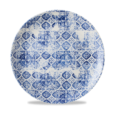 Bord plat coupe 26.0cm Porto Blue ev101