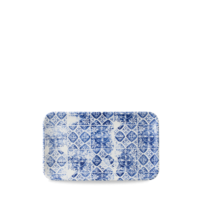 Schaal organic 27.0x16.0cm Porto Blue dob11
