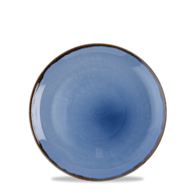 Bord plat coupe 16.5cm Harvest Indigo evp61
