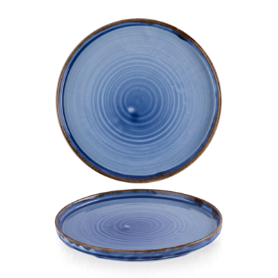 Bord walled 26.0cm Harvest Indigo wp261