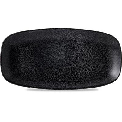 Schaal oblong 29.8x15.3cm Evo Origins Black xo111