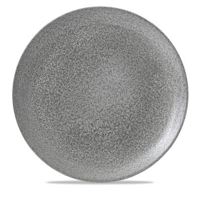 Bord plat coupe 28.8cm Evo Origins Grey ev111