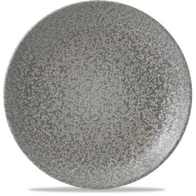 Bord plat coupe 16.5cm Evo Origins Grey evp61