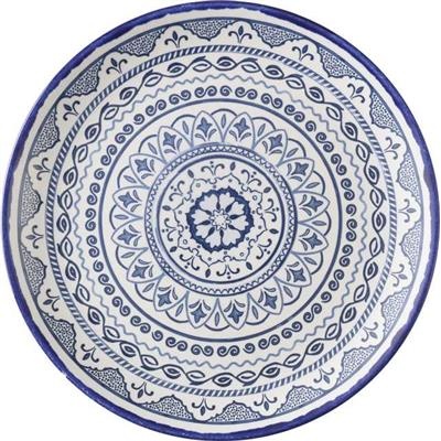 Bord plat coupe 28.8cm Harvest Mediterranean Moresque Ink ev111