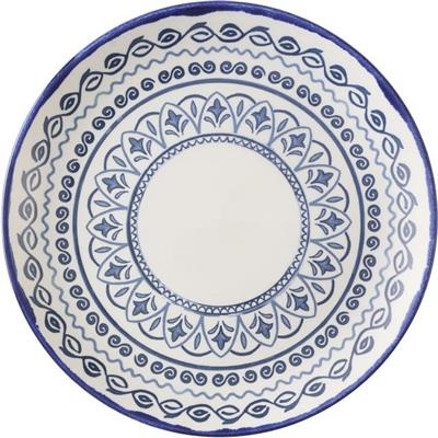 Bord plat coupe 21.7cm Harvest Mediterranean Moresque Ink evp81