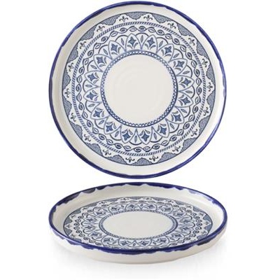 Bord walled 21.0cm Harvest Mediterranean Moresque Ink wp211