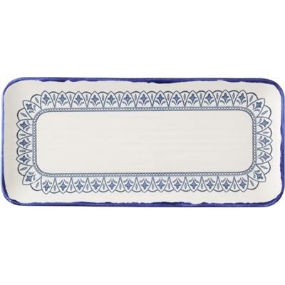 Schaal organic 34.6x15.6cm Harvest Mediterranean Moresque Ink dob21