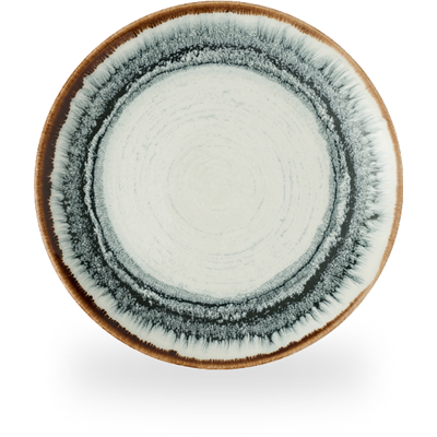 Bord plat coupe 21.7cm Harvest Flare Natural evp81