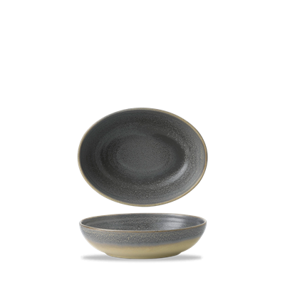 Kom diep ov 21.5x17.0 cm Eco granite 415rg