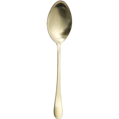 Serveerlepel 28.6 cm Serving mat champagne
