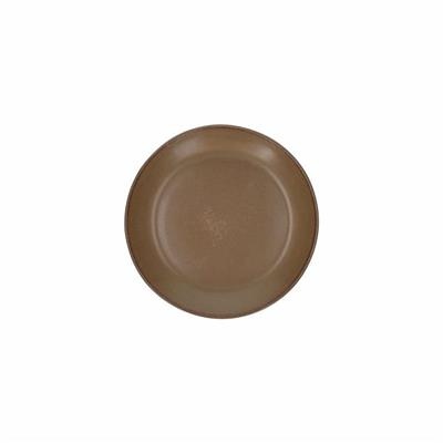 Bord plat coupe 21.0 cm Terracotta brown